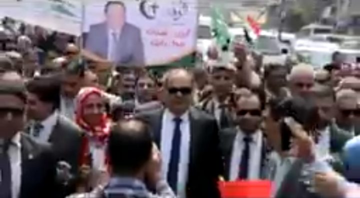 مسيرة حاشده في محافظة الغربية